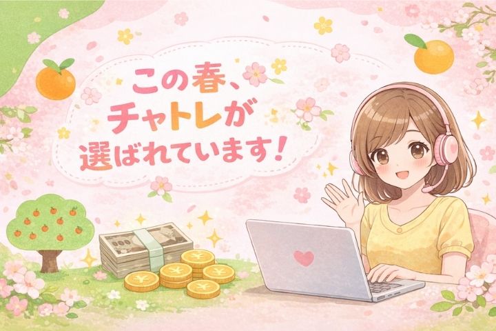 この春、チャトレが選ばれています！