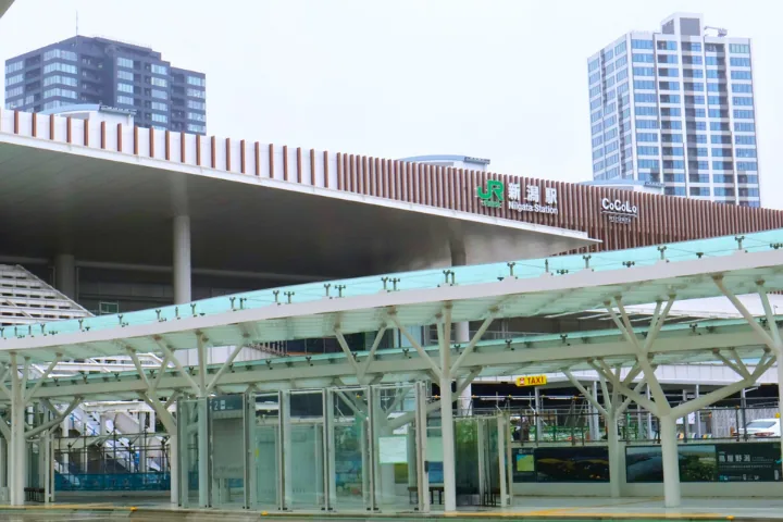 JR新潟駅。アヴァンティ新潟店はここから徒歩5分