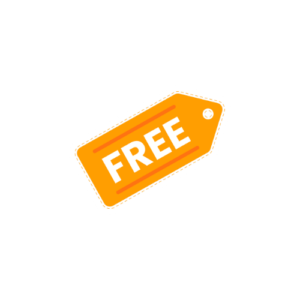 無料のしるし