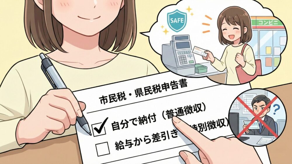 「普通徴収」の選び方