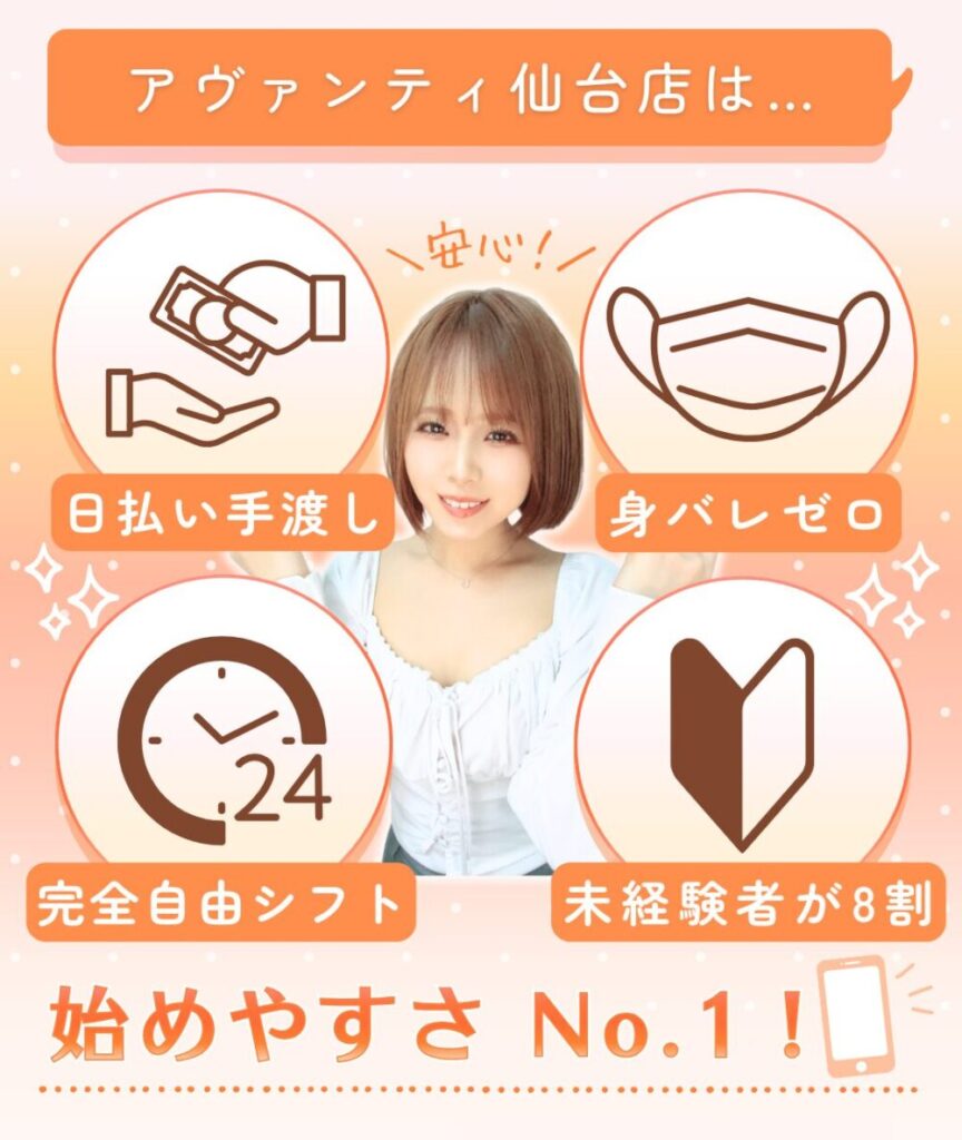 アヴァンティ仙台店は始めやすさNo.1