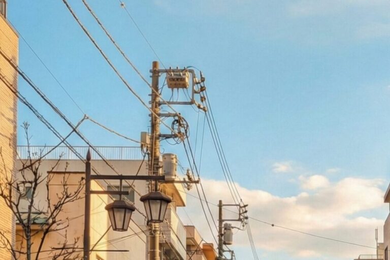 春の陽気の空