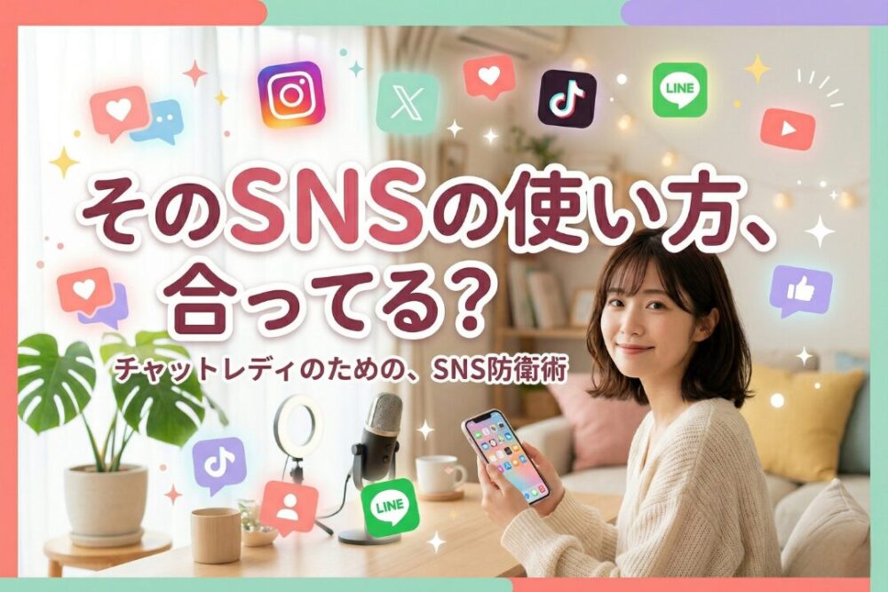 そのSNSの使い方、合ってる？