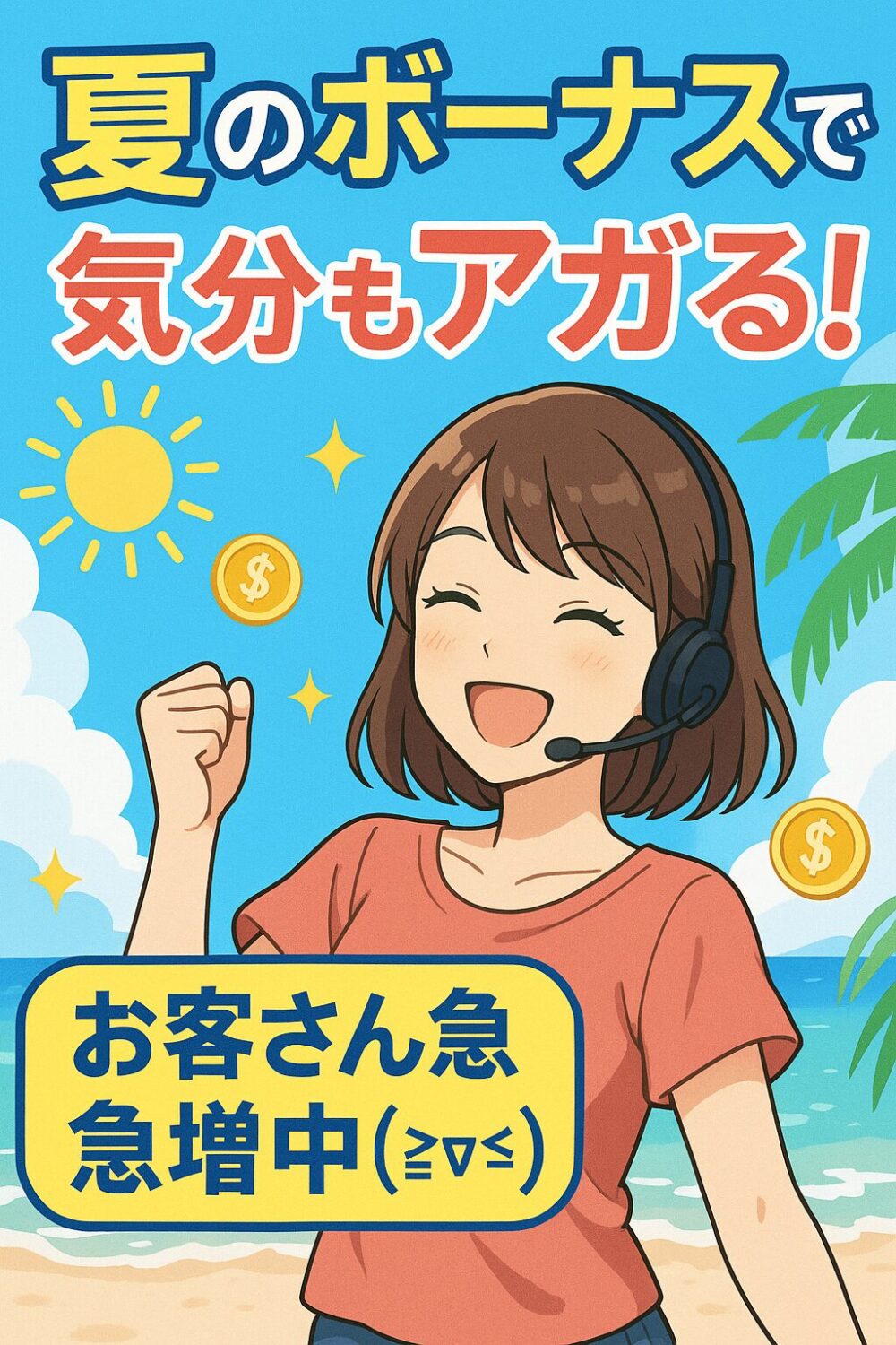 夏のボーナスで気分もアガる!