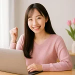 仕事をする女性